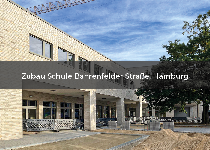 1341-20 Zubau Schule Bahrenfelder Straße, Hamburg