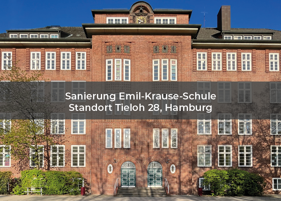 Sanierung Emil-Krause-Schule Tieloh Hamburg